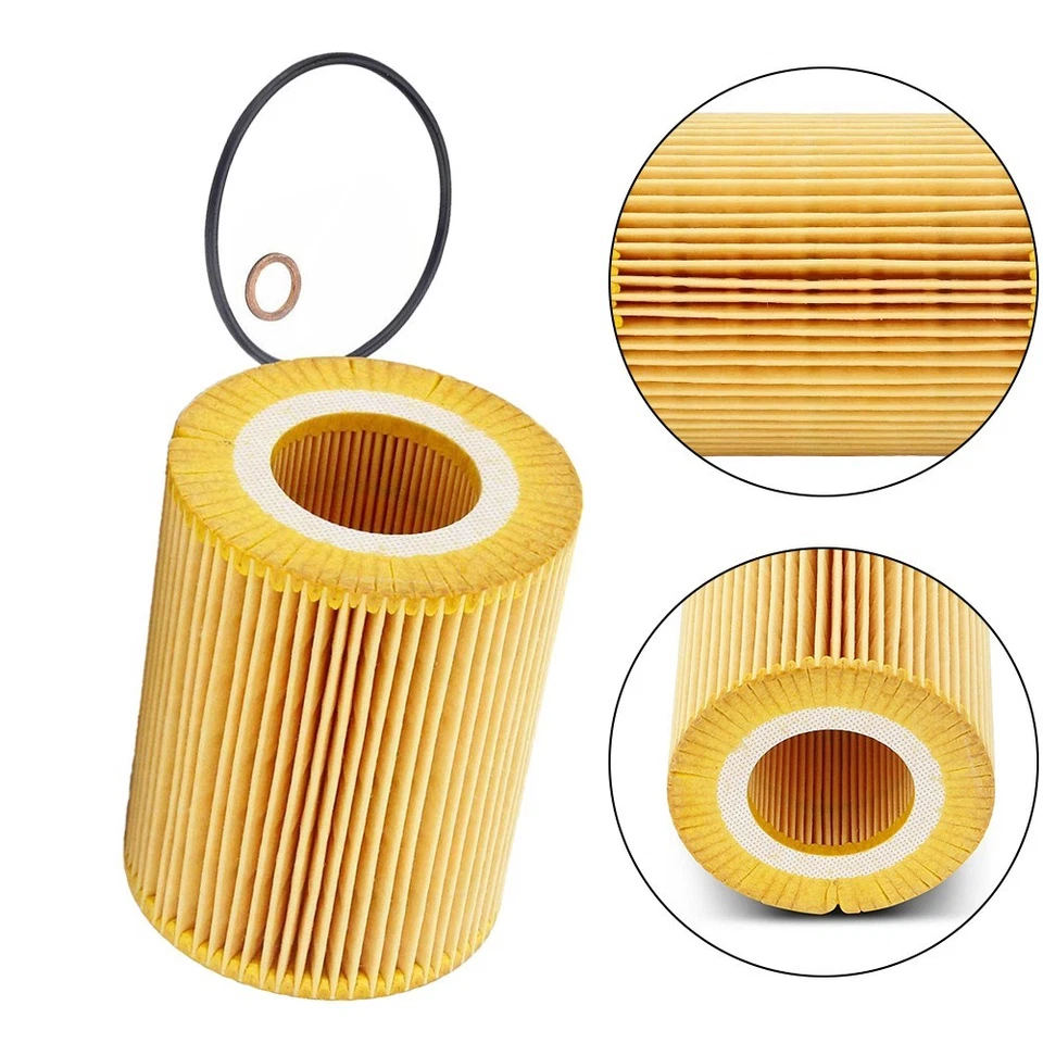 For BMW 1PC Oil Filter HU9254x For for E46 E36 E39 E60 M50 M52 M54 Direct Fit - Image 4 of 4
