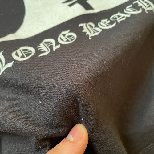 West Coast Choppers T Shirt Long Beach Black Big Logo S - Picture 7 of 8