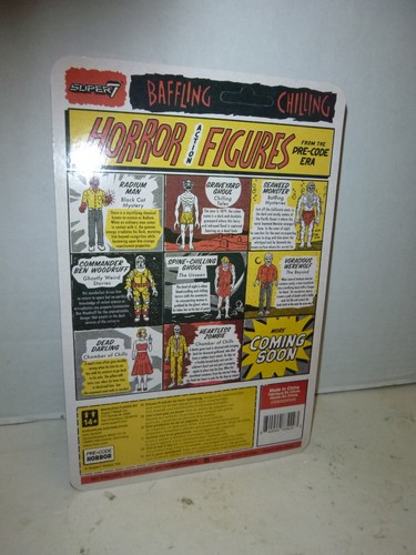 NEU Chamber of Chills Zombie 3,75" Figur (MOC) Pre-Code ReAction (2024) Super7 - Bild 3 von 3