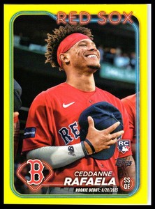 2024 Topps Update #US110 Ceddanne Rafaela Yellow