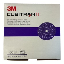 3m 31374 Cubitron Ii Hookit Clean Sanding Abrasive Disc 737u 6 180 Grit 50 Pck