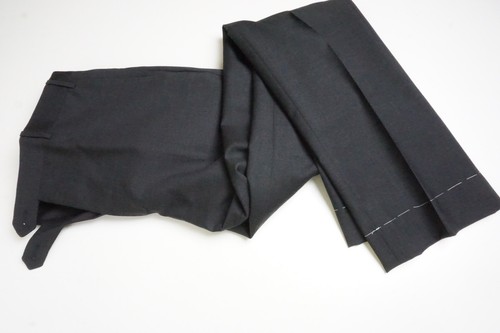 Corneliani Solid Gray Extrafine Wool 2 Pc Suit Jacket Pants Sz 38R Brand New - Picture 10 of 11