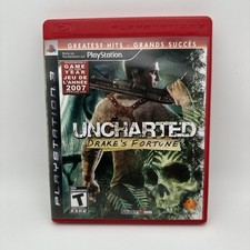 Uncharted: Drake's Fortune (PlayStation 3, 2007) Game Of The Year - CIB/TESTED