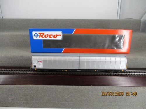 Roco Spur H0 47148 Güterwagen Schiebewandwagen DSB in OVP | Zustand: Gebraucht