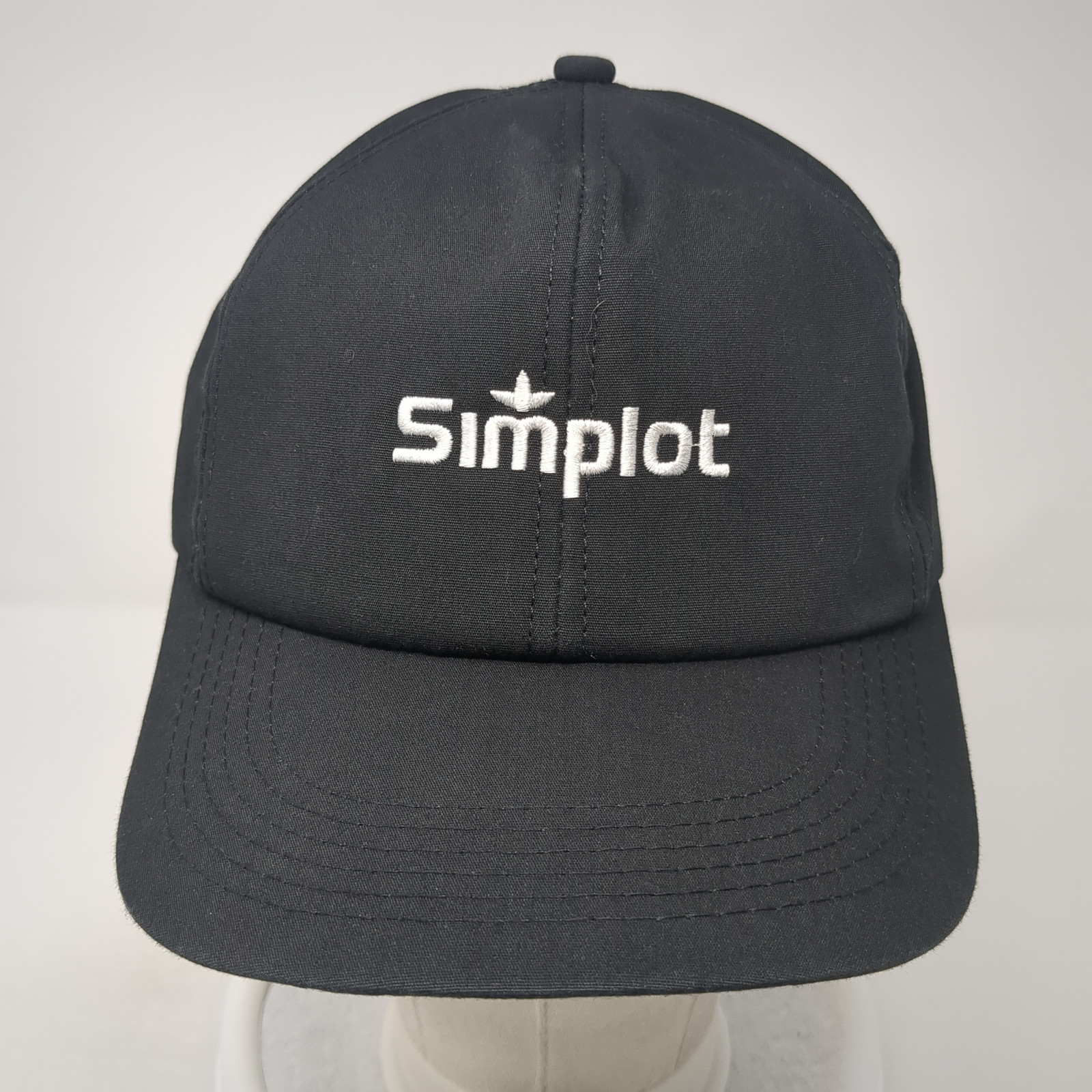 Simplot Snapback Hat Black One Size Adjustable Em… - image 2