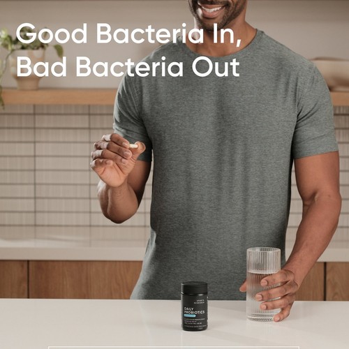 Daily Probiotics w/ Prebiotics 60 Billion CFU Vegan Gut & Digestive Health 30ct - Picture 6 of 7