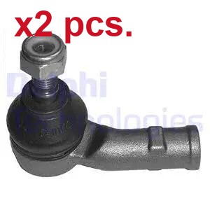 X2 PCS FRONT / OUTER TIE ROD END SET X2 TA1237 DELPHI I - Picture 1 of 3