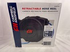 Campbell Hausfeld 3/8" x 50 ft Retractable Hose Reel Enclosed PVC Air Compress