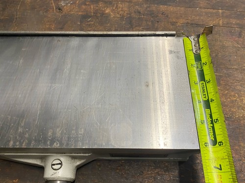 Mandrino magnetico permanente marrone e affilato Uni-Mesh 6” x 12” piastra smerigliatrice superficie - Foto 9 di 15