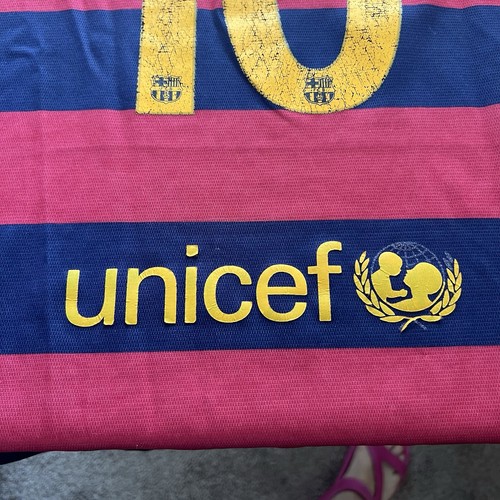 Camiseta de fútbol 2015 XL para hombre Nike FC Barcelona local Lionel Messi #10 LEER - Imagen 21 de 24