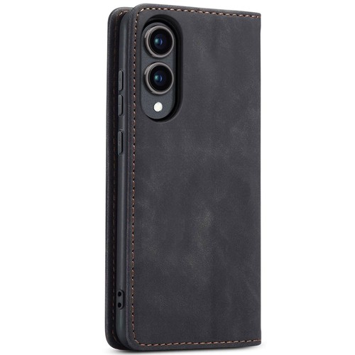 For Samsung Galaxy S25 Edge Flip Leather Wallet Kickstand Pouch Case Cover - Picture 16 of 28