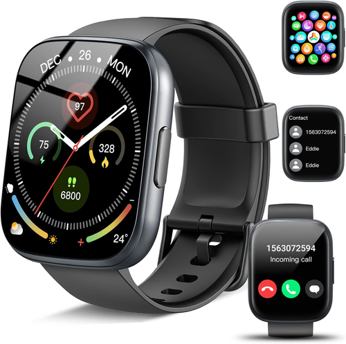 Smartwatch Uomo Donna Con Effettua O Risposta Chiamate, 1.95" Orologio Smartwatc - Foto 8 di 12