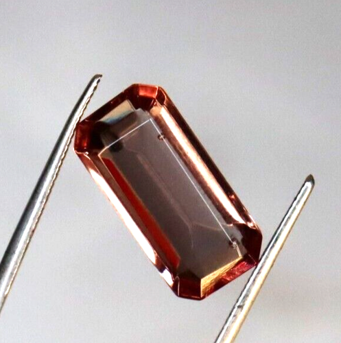 Alexandrite Color Changing 6-7 Ct Loose Gemstone Certified Natural Emerald Cut - Picture 7 of 9