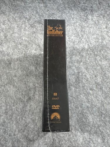 NEW The Godfather DVD Collection (2001, Paramount, 5-Disc Set) SEALED - Foto 2 di 5