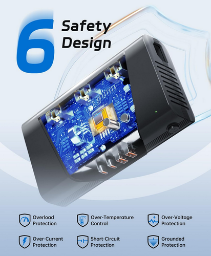 DOACE 220V to 110V Converter - 800W Voltage Converter US to Europe for Hair Stra - Picture 3 of 7