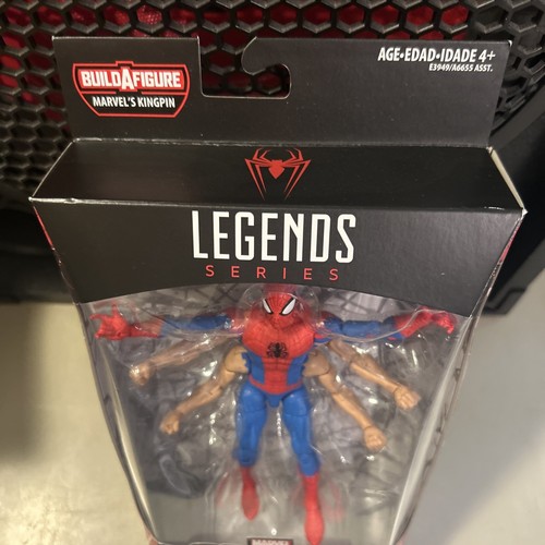 Marvel Legends Six Armado Spider-Man Kingpin Wave 6” FIGURA HASBRO EN CAJA 2018 - Imagen 2 de 4