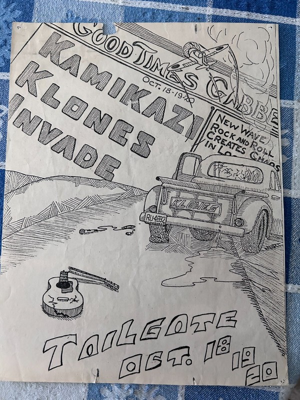 Kamikazi Klones Promo Posters,VINTAGE/RARE