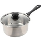  Pan with Lid Stainless Steel Noodle Pot Cooking Soup Milk Cookware