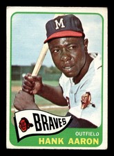 1965 Topps #170 Hank Aaron