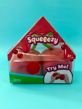 AUTHENTIC Sunny Days Squeeezy Cherries Viral Squish Squishy Fidget Toy Jumbo   