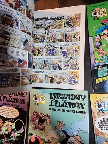 Mortadelo Y Filemon(OLÉ!) 6 Comic Lot  #18,74,73,105,108,137, - Bild 13 von 15