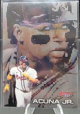 2025 Bowman's Best Pixel Portraits Ronald Acuna Jr.  #P-5 Atlanta Braves