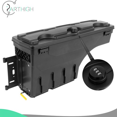 Truck Bed Storage Tool Box For 15-22 Ford F150 F-150 Left Driver Side Code Lock - Picture 1 of 19