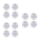 12 stücke Transparente Acrylbodenstopp Anti-Collision-Türstopper für