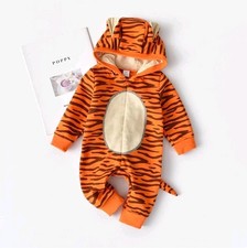 Baby 0-3 Months Animal Tiger Halloween Costume