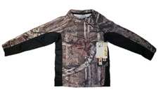 Mossy Oak Kids Camo Boy Shirt Long Sleeve, Mossy Oak Kids Shirt, Small (6/7)