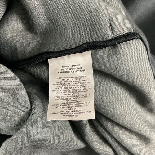 Georgia Bulldogs Nike Jacket Mens Extra Large Hoodie Full Zip Nike DriFit Fleece - Picture 11 of 12