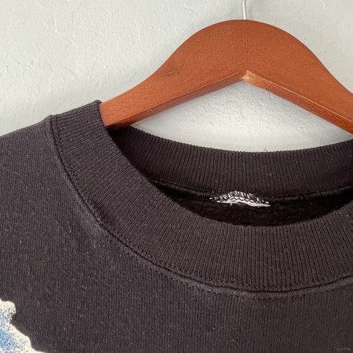 Felpa girocollo vintage Arlecchino bisonte americano animali della natura taglia L - Foto 4 di 6