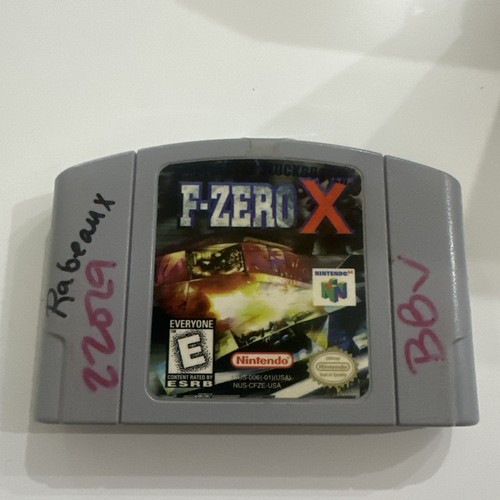 F-Zero X (Nintendo 64, 1998) TESTED AND WORKS