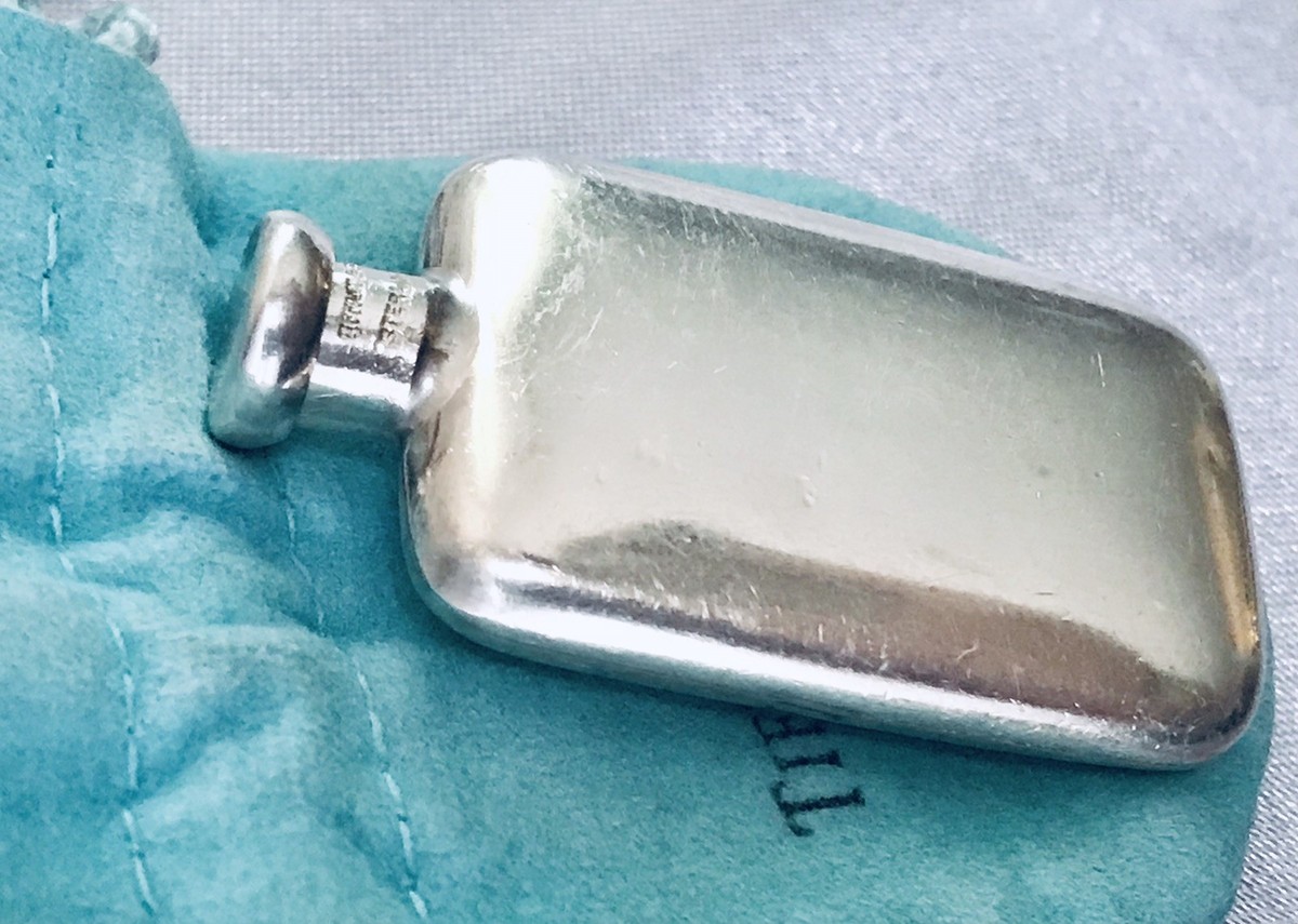 Tiffany & Co Sterling Silver Mini Perfume Bottle Vintage