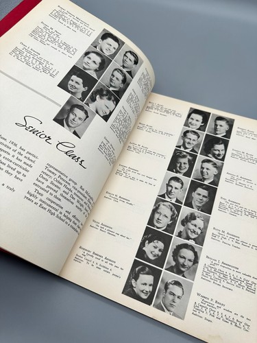 1936 East High School Des Moines Iowa  lot of 2 Yearbooks The Quill! - Picture 13 of 19