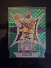 23-24 Lebron James Epic Performers Green Prizm