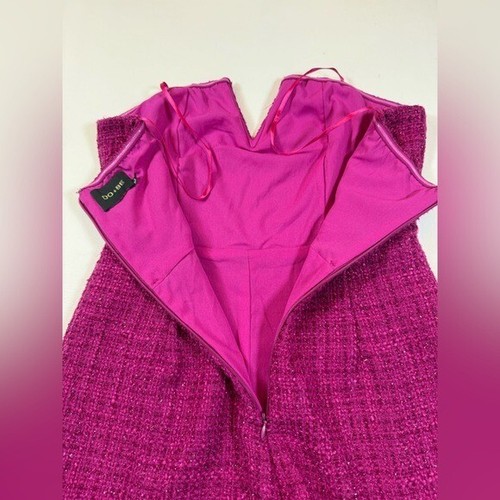 Do+Be large Tweed and metallic threaded pink romper - Picture 13 of 14