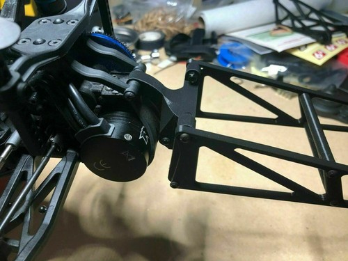 DR10 Pro SC10 DB10 Wheelie Bar TRAXXAS Adapter Mount No Prep RC Drag Racing NPRC - Picture 1 of 4