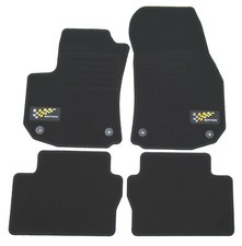 Auto-Fußmatten Edition Black für Opel Zafira B 2005 - 2012 Autoteppiche Stick