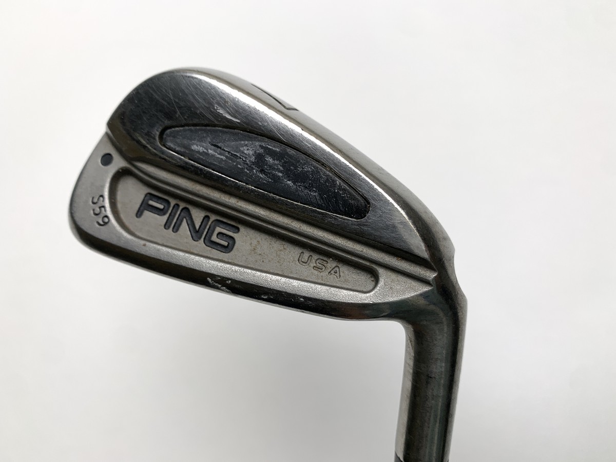 Ping S59 White Dot 9 Iron Regular Steel Shaft Ping Grip Ping S59 White Dot 9 Iron Regular Steel Shaft Ping Grip