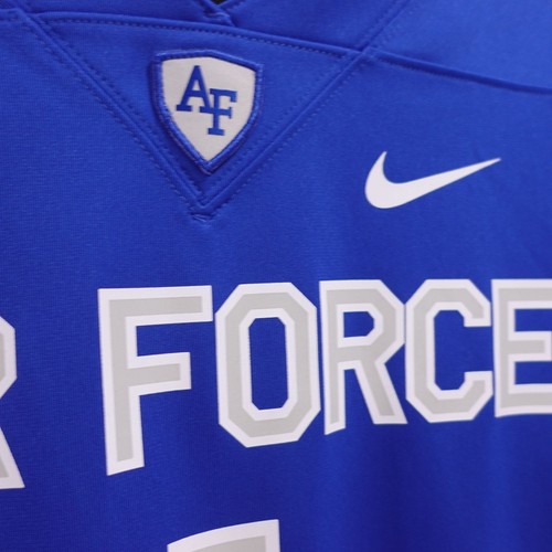 NWT Nike #1 Royal Air Force Falcons Untouchable Game Jersey Sz L Blue V-Neck  - Bild 7 von 8