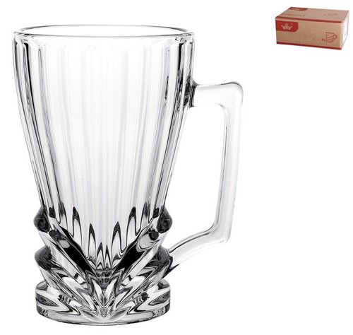 6 Dsigner,S GLASS TEA CHAI COFFEE LATTE QAHWA CUP MUG, 270ML - Picture 2 of 6