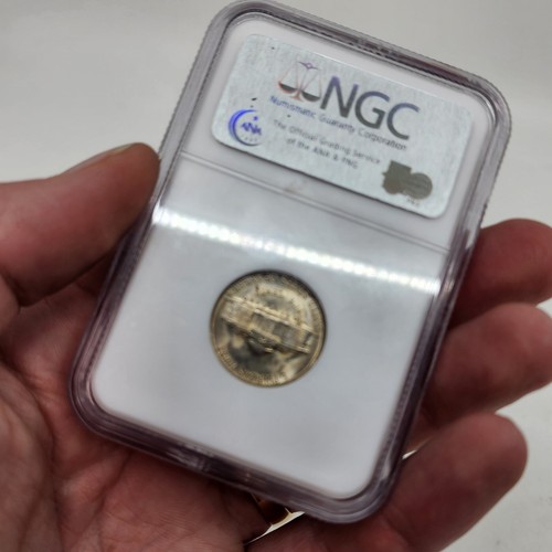 1948 S 5C Jefferson Nickel NGC MS 65 - Picture 4 of 5
