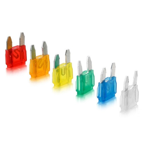 120 stück 5-30A Mini Auto Sicherungen Flachsicherung Sortiment Set Motorrad LKW - Bild 8 von 11