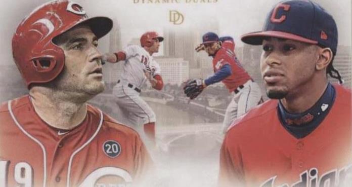 2020 Topps On Demand Dynamic Duals - Francisco Lindor Joey Votto #D-6 - 1 of 1