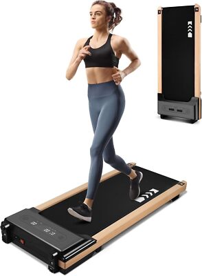 Ecotronic Walking Pad with Incline, Under Desk Treadmill 265 lb Capacity Install