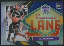 2020 De'Aaron Fox Donruss Optic Express Lane #5