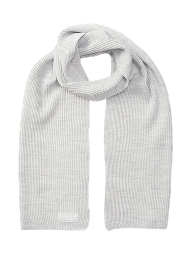 VICTORIAS SECRET PINK LOGO KNIT RIBBED WINTER SCARF SOFT 66"x8" New Free Ship - Picture 6 of 9