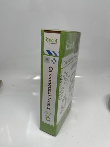 Cricut Art Cartridge Ornamental Iron 2 Set Book Keyboard Cover - Picture 2 of 5
