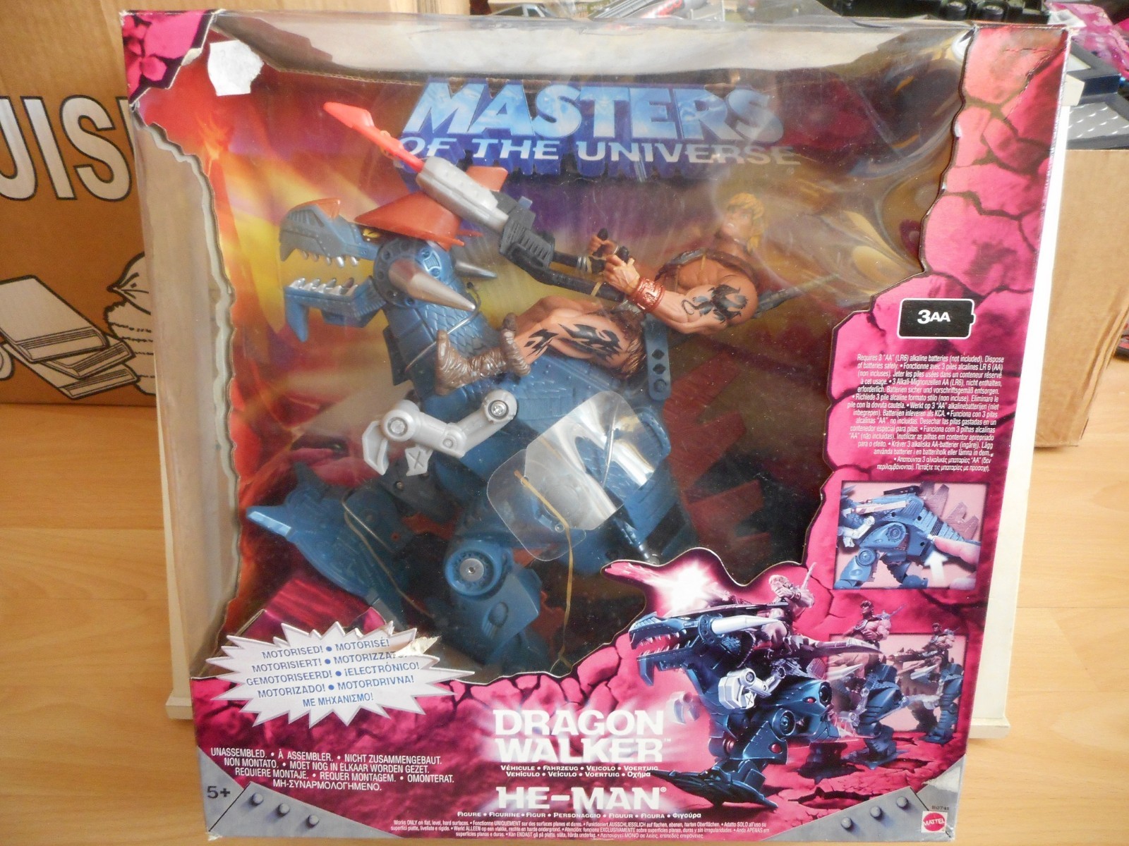 Mattel He-Man Dragon Walker in Box Mattel He-Man Dragon Walker in Box